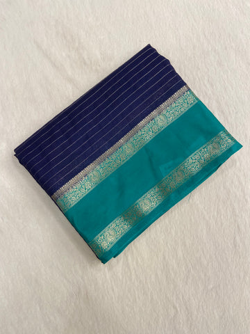 Premium Crepe Semi Mysore Silk Saree