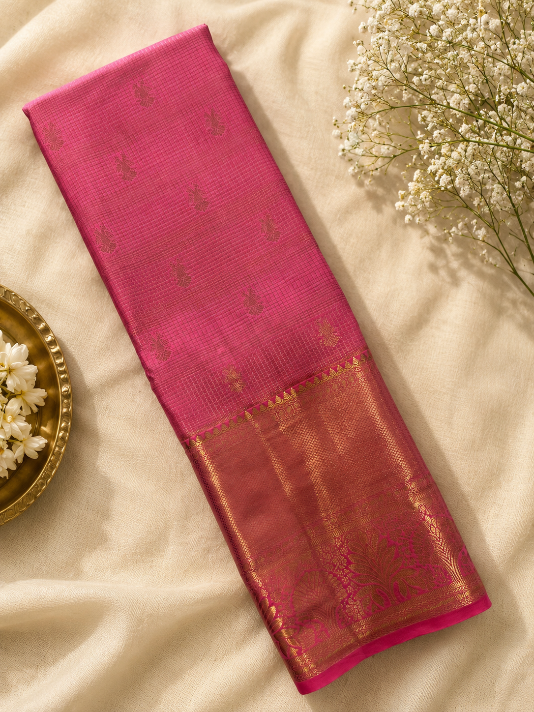 Premium Semi Kanchipuram Silk Saree