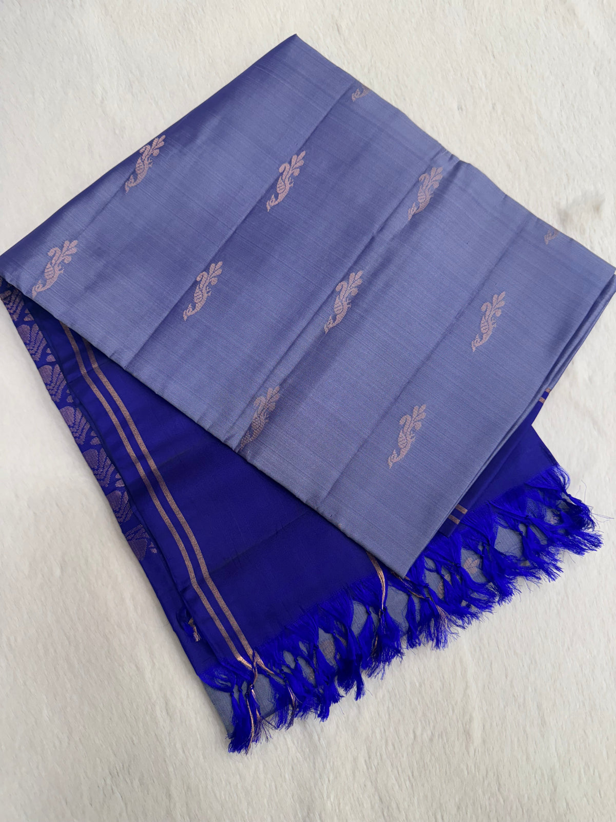 Half mix Kanjeevaram soft silk saree