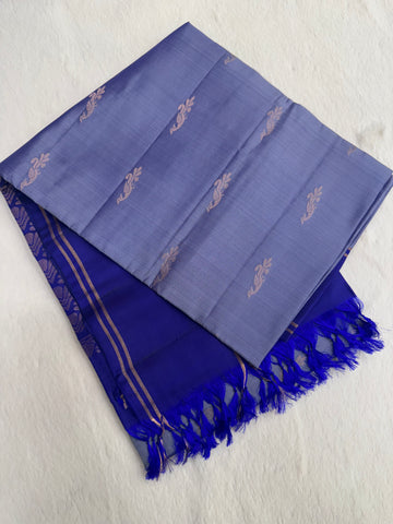 Half mix Kanjeevaram soft silk saree
