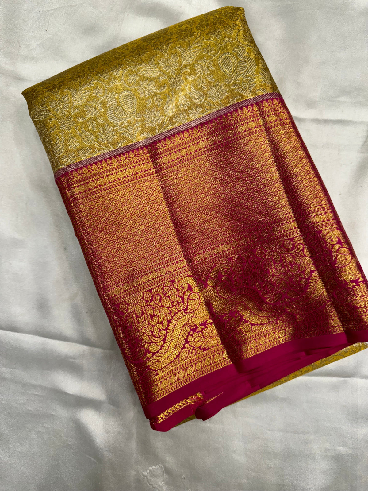 Pure Kanjeevaram Silk certified saree