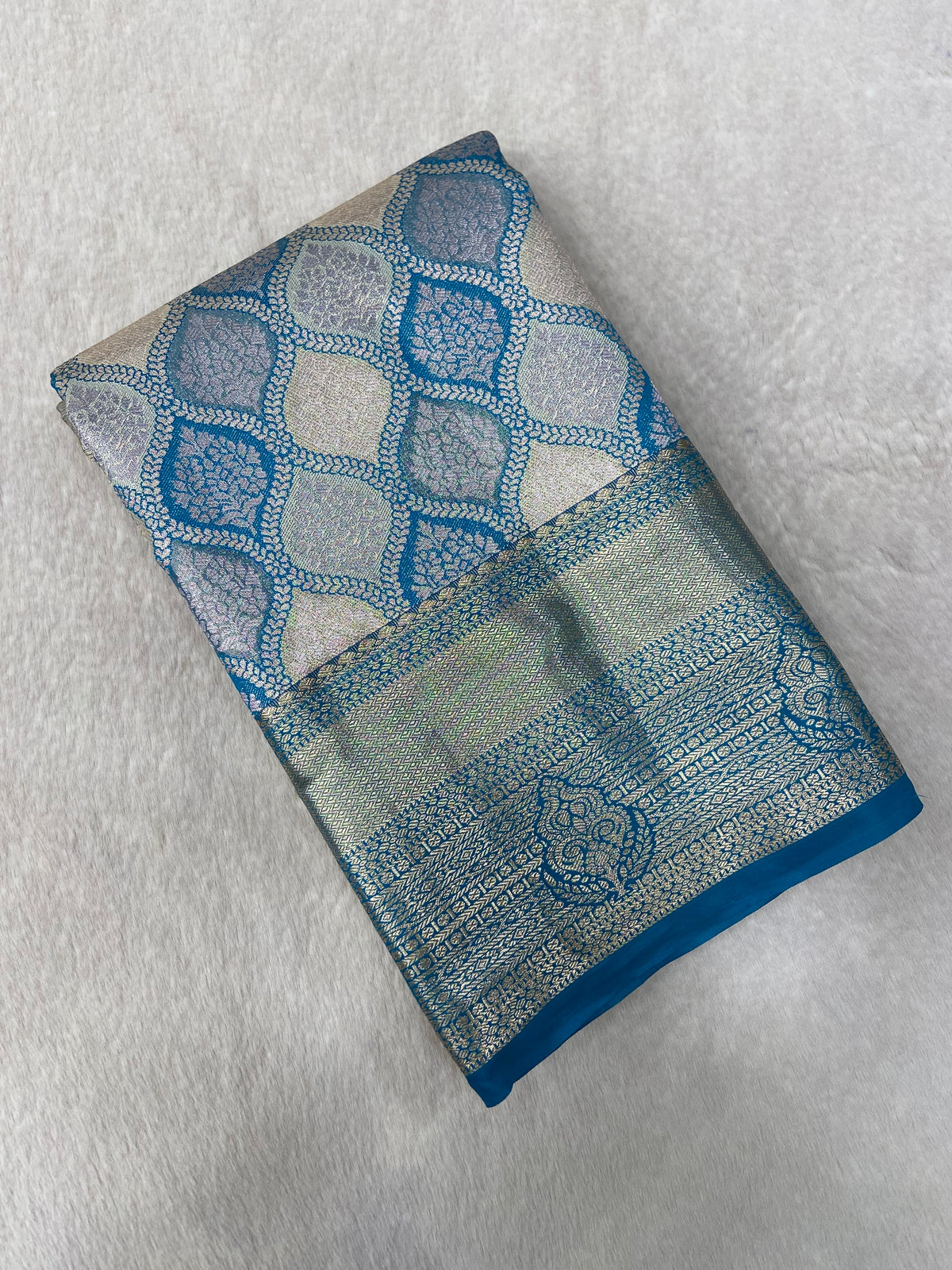 Bridal Semi Tissue Silk Saree