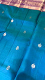 Pure 1G gold zari handloom Kanjeevaram Silk Saree- Silk mark certified- PS2401