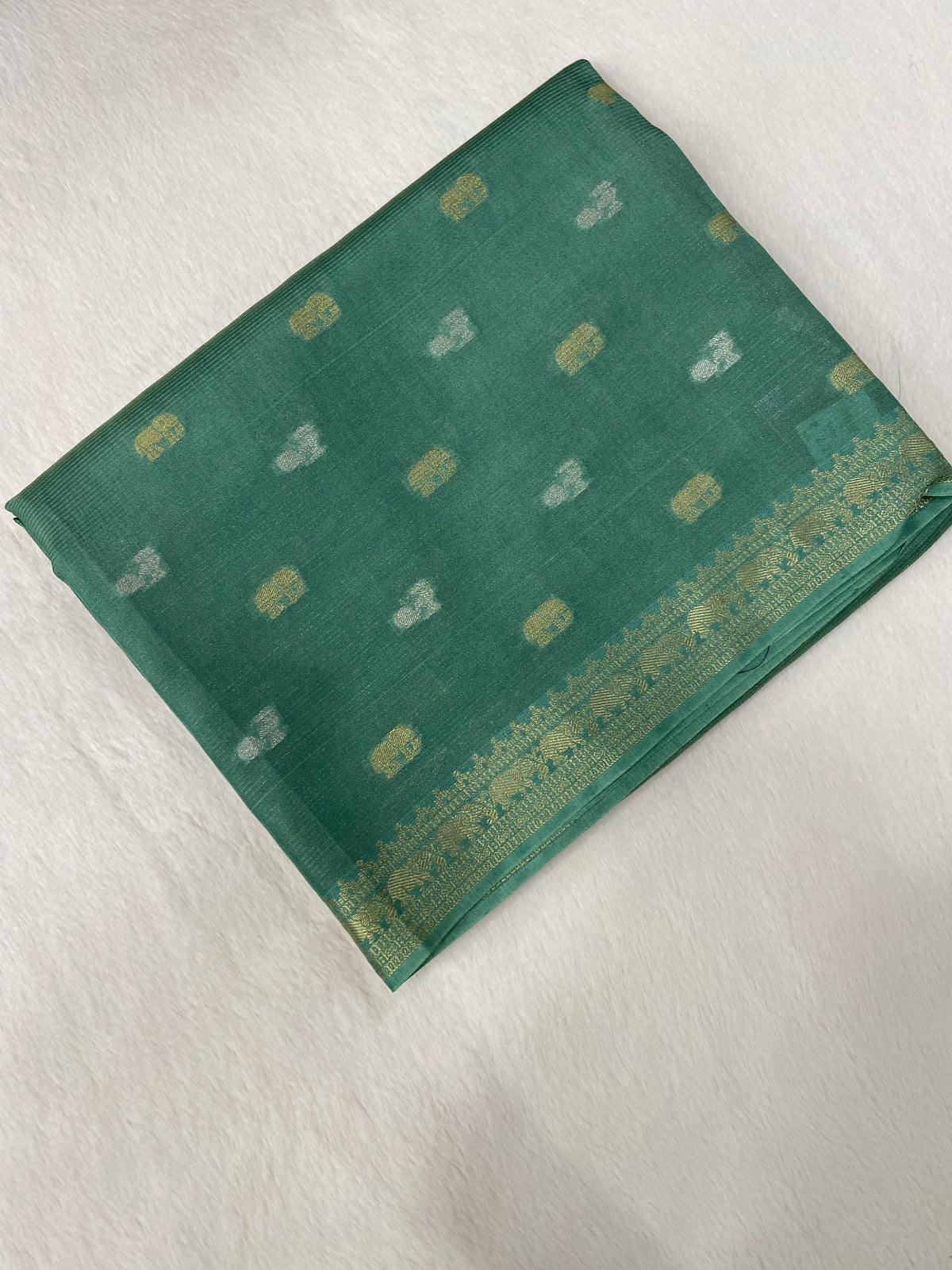 Maharani Crepe Silk Saree