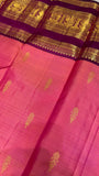 Pure 1G zari handloom Kanjeevaram Silk Saree- Silk mark certified- PS2352