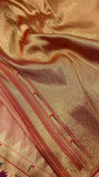 Premium Quality Semi Paithani Silk Saree 🪷- 902757