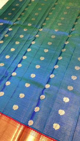 Pure Kanjeevaram silk mark certified saree