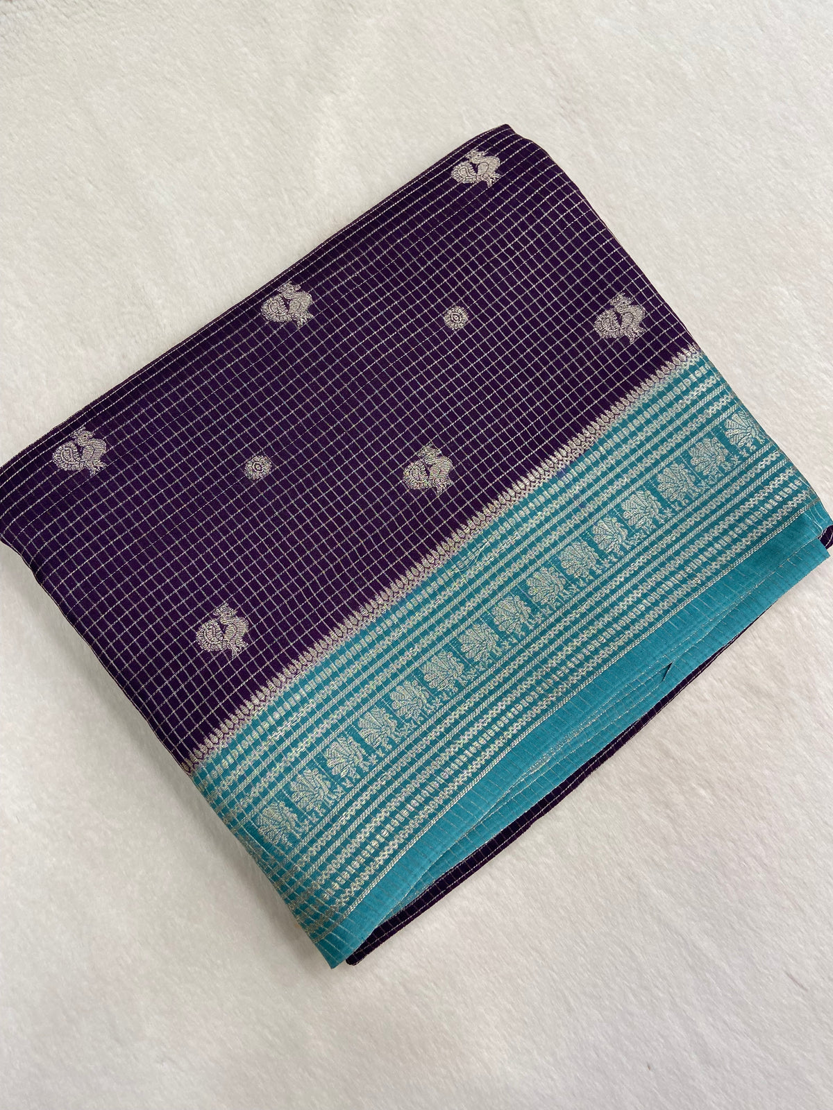 Premium semi Kolkata crepe silk saree✨