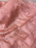 Designer cocktail organza saree