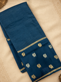 Pure Mix Crepe Mysore Silk Saree 💙 - 902976
