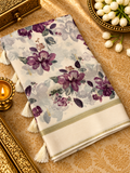 Premium Crepe Digital Print Saree - 902727