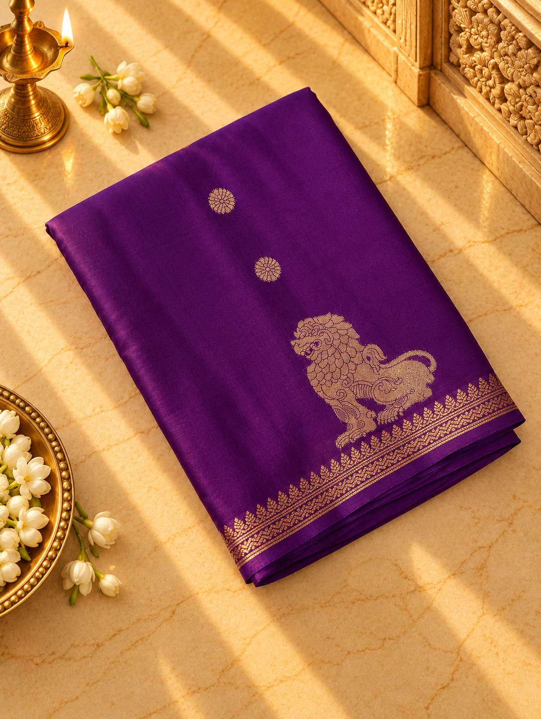 Premium Crepe Silk Saree - 902378