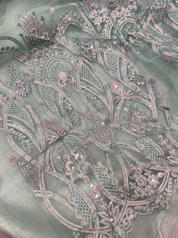 Designer cocktail saree