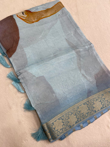 Premium Viscose Silk Saree