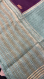 Pure Mix Mysore Crepe Silk Saree