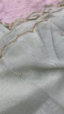 Premium Crush Organza Saree - 902613