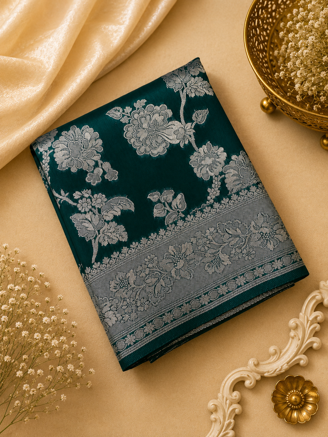 Russian Georgette Saree