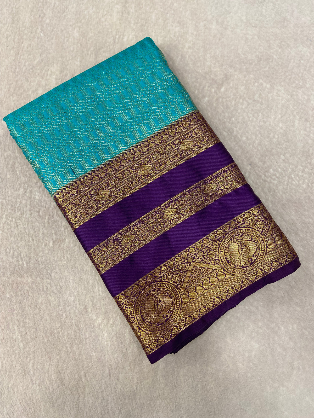 Premium Bridal Semi Kanchipuram Silk Saree
