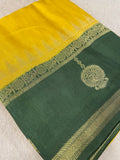 Premium Viscose Crepe Saree