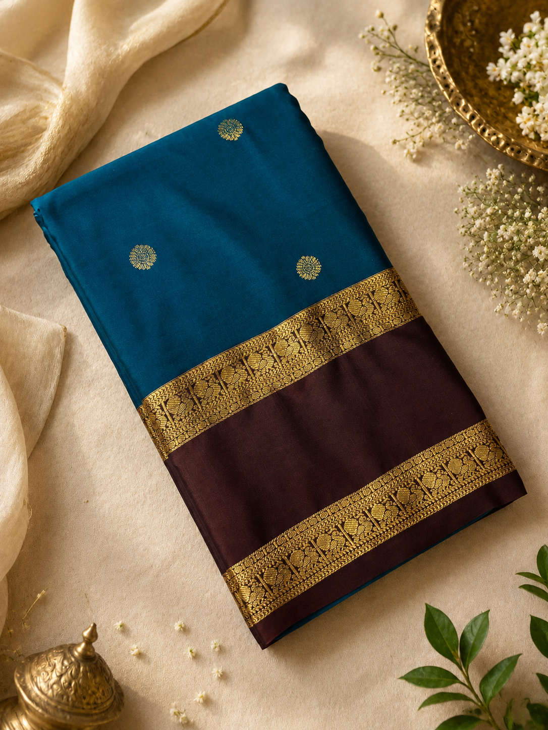 Premium Semi Kanchipuram Silk Saree