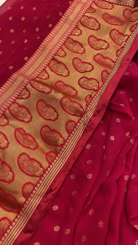 Soft Chiffon Georgette Saree