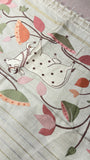 Pure Tassar Saree With Embroidery - 901997