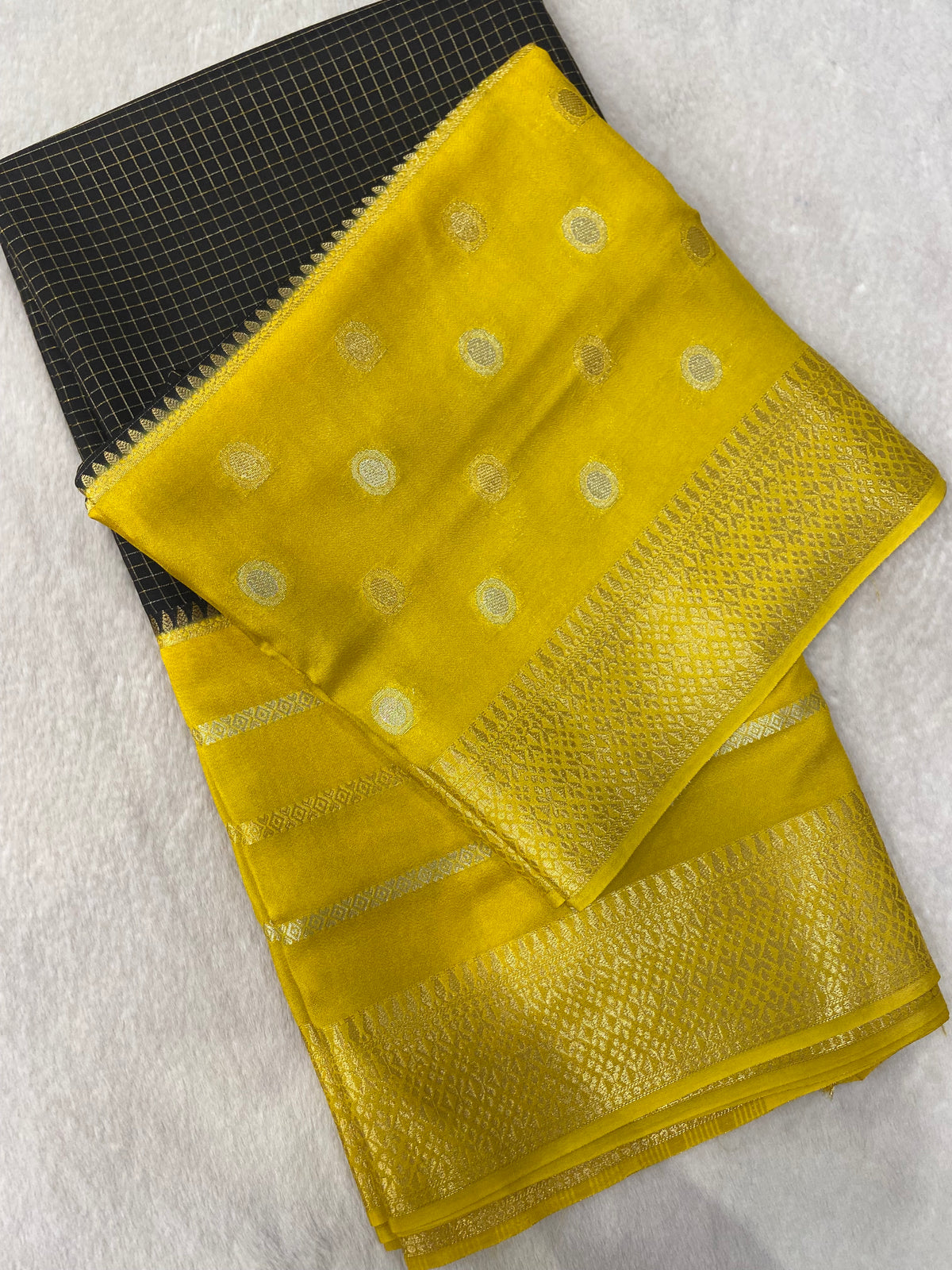 Pure Mix Mysore Silk Saree