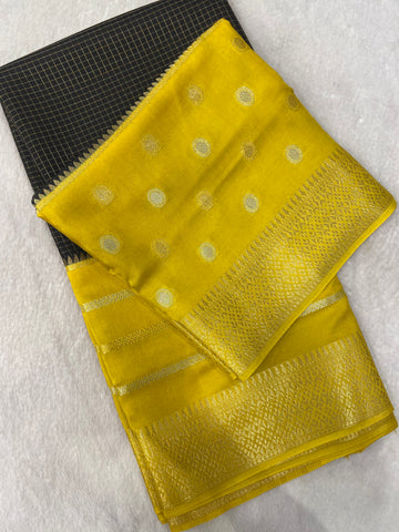 Pure Mix Mysore Silk Saree