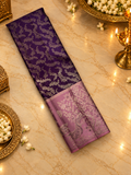 Pure Kanjeevaram Silk Saree- Silk mark certified- PS2380