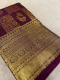 Premium Bridal Semi Kanchipuram Silk Saree