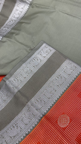Mini kanchi Silk Saree
