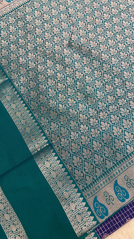 Mini kanchi Silk Saree