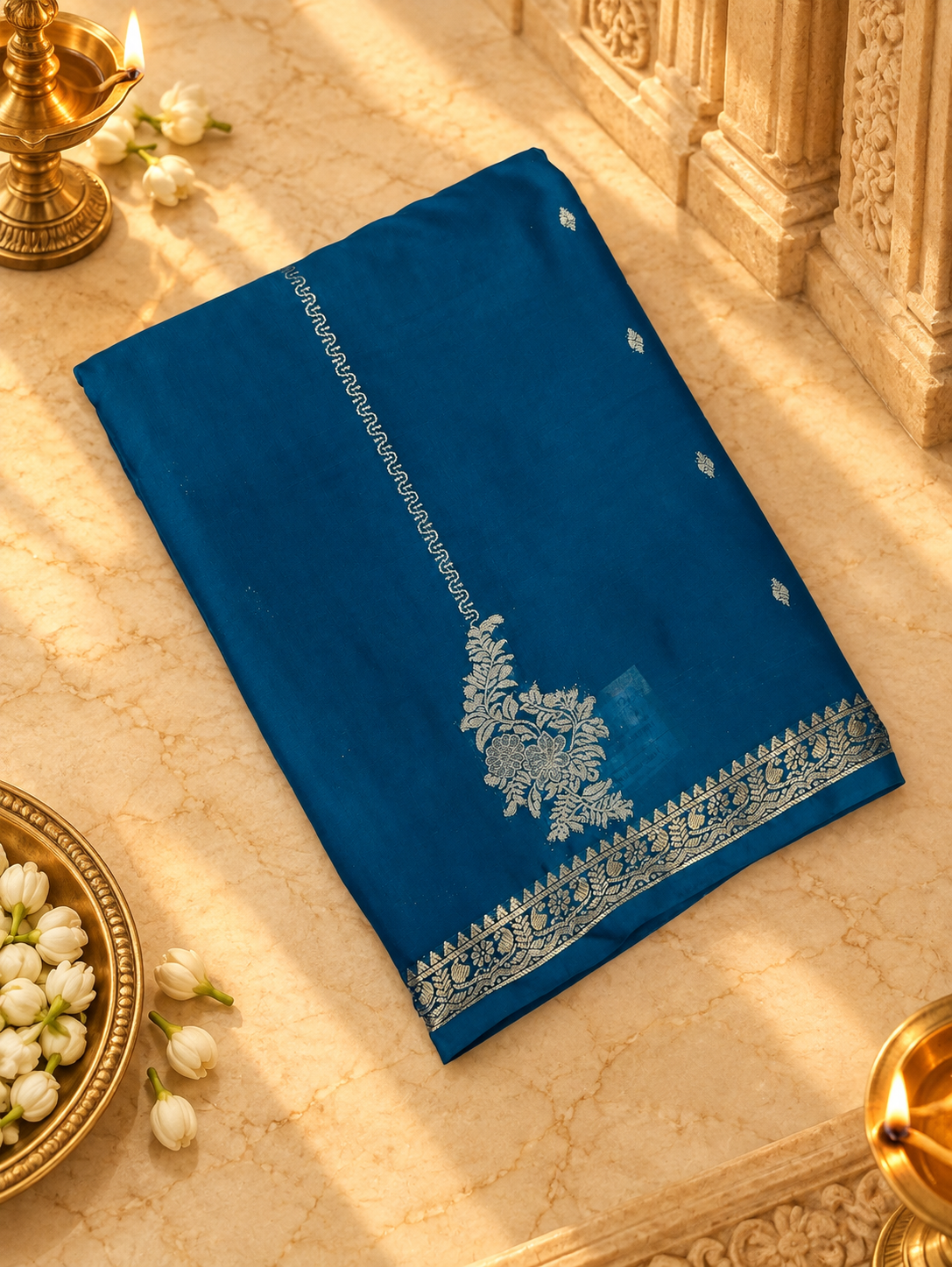 Premium Crepe Silk Saree - 902377