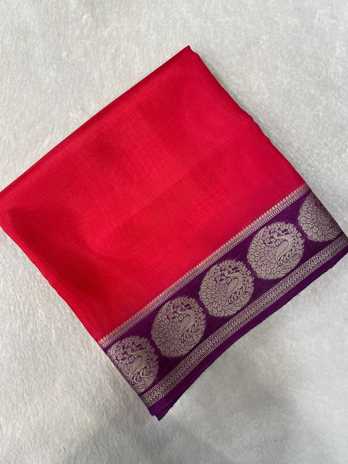 Premium Pure Mix Mysore Crepe Silk Saree