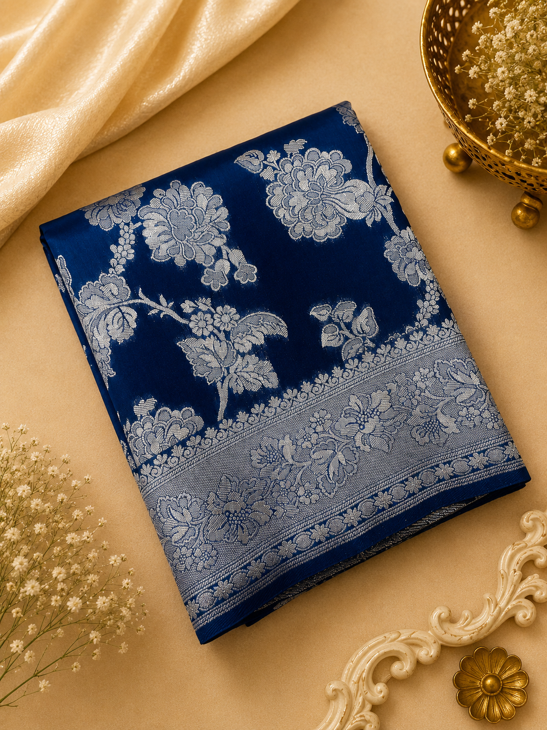 Russian Georgette Saree