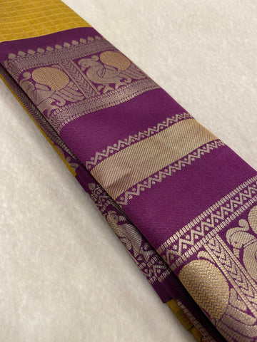 Semi Kanchipuram Silk Saree