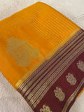 Pure  Mix Mysore Crepe Silk Saree