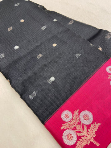 Premium Soft Organza Saree🖤