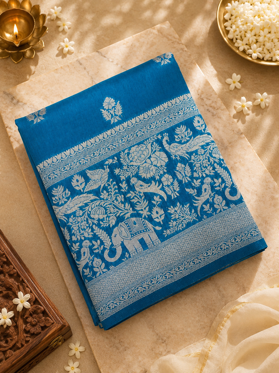 Premium Semi Soft Georgette Saree