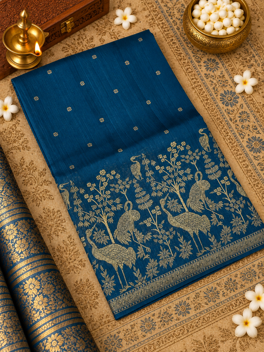 Premium Tassar Silk Saree - 902082