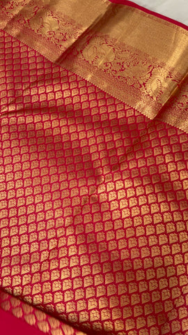 Pure mix Kanjeevaram silk saree