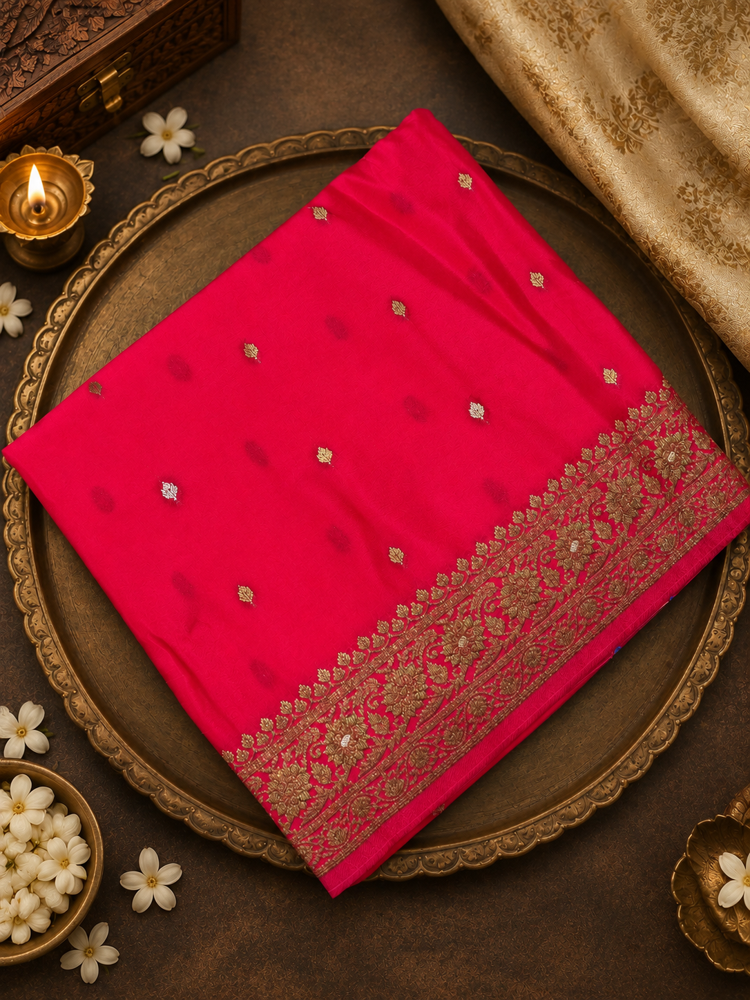 Premium Crepe Silk Saree 💗-902352