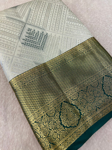 Bridal Semi Tissue Silk Saree