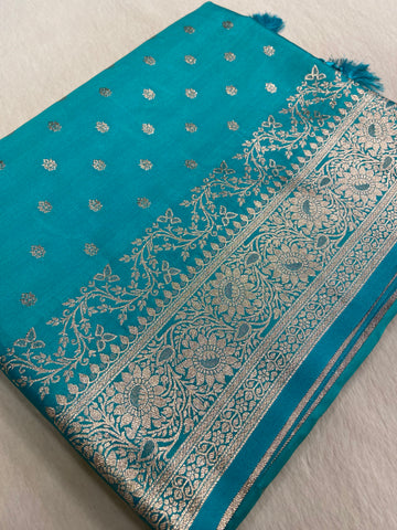 Premium crepe satin silk saree
