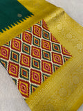 Premium Russian Crepe Silk Saree - 902376