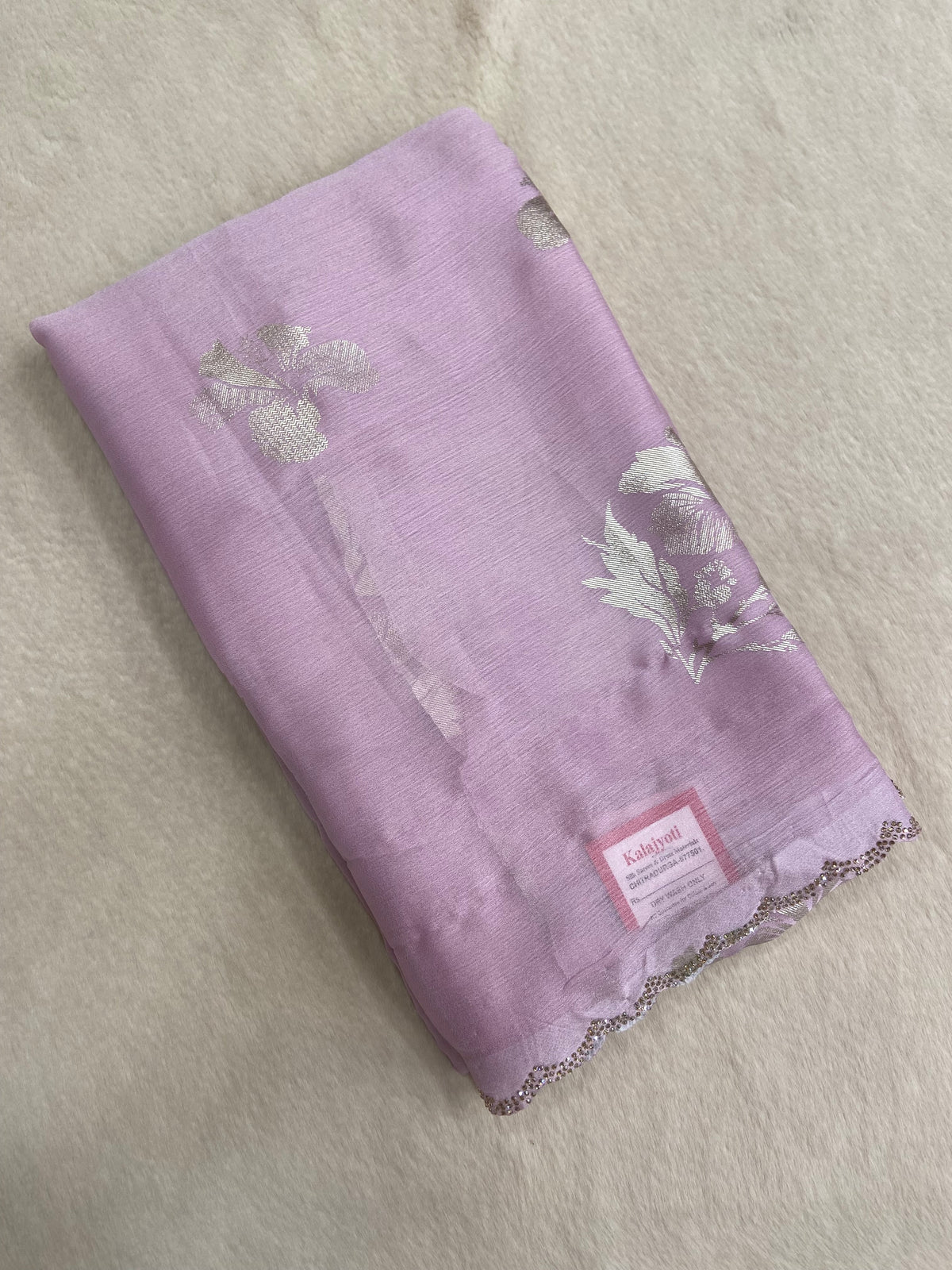 Premium Dola Silk With Border Work Saree 💓
