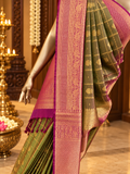 Premium Mini Kanchi Soft Silk Saree - 902835