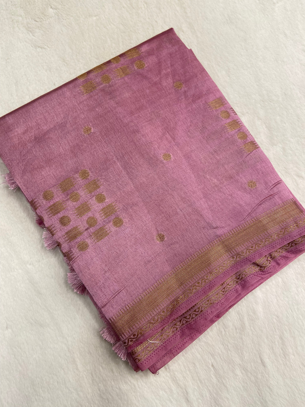 Butter silk saree