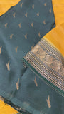 Pure Mix Mysore Crepe Silk Saree