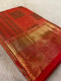 Premium Semi Kanchipuram Silk Saree❤️